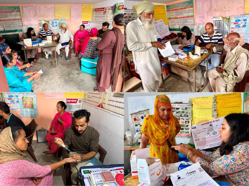 MP Mobile Health Service Reaches Villages 86 Villagers Undergo Health Checkups in Thakra